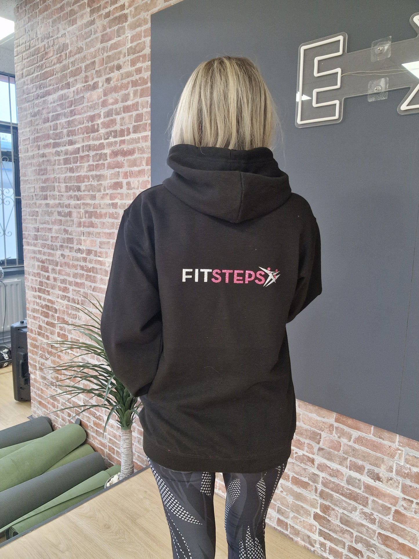 FitSteps Relaxed Fit Zip Up Black