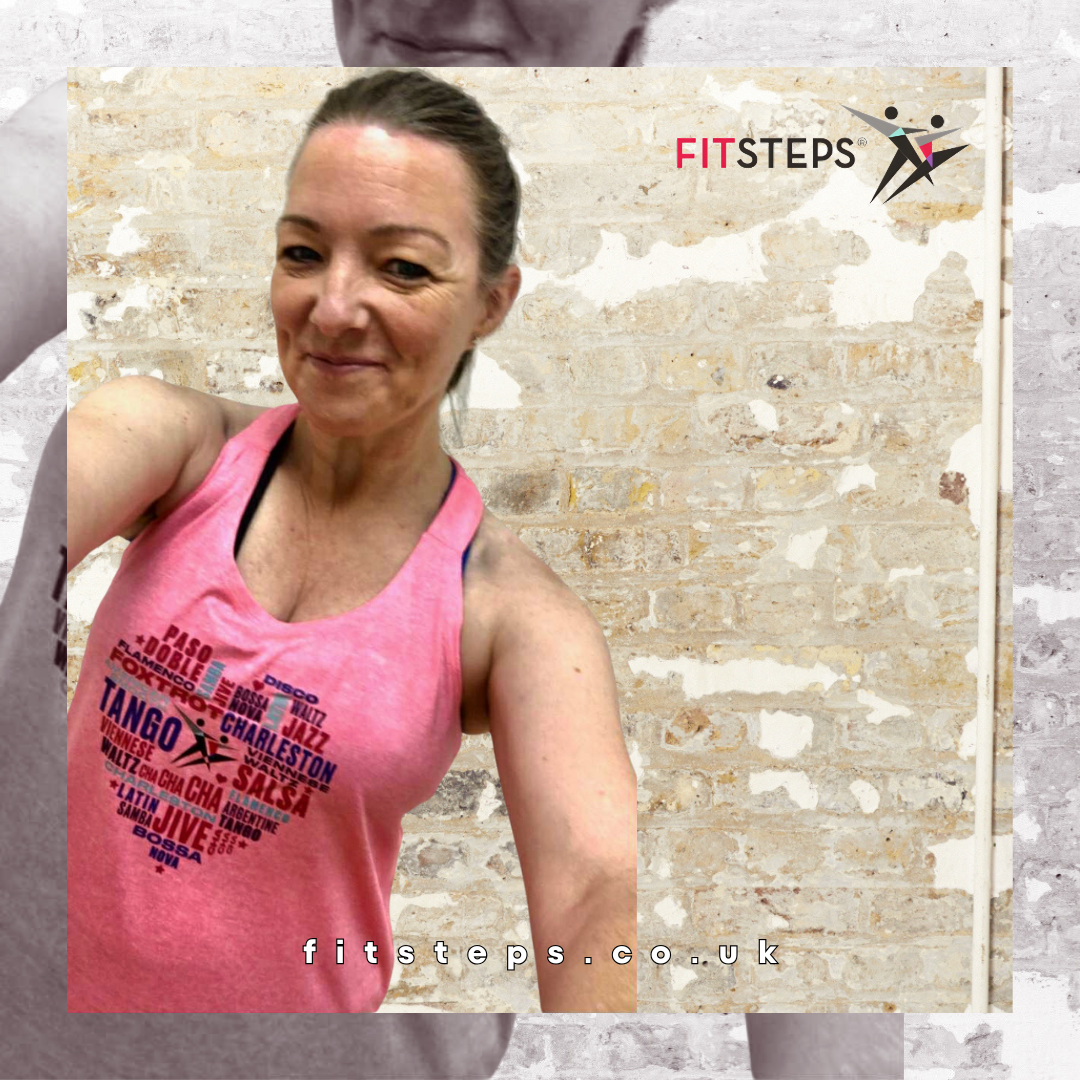 FitSteps Heart Design Racer Back Vest