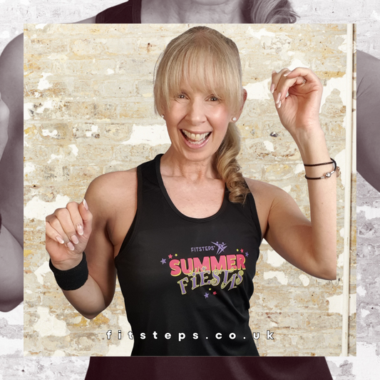FitSteps Fiesta Racer Back Vest