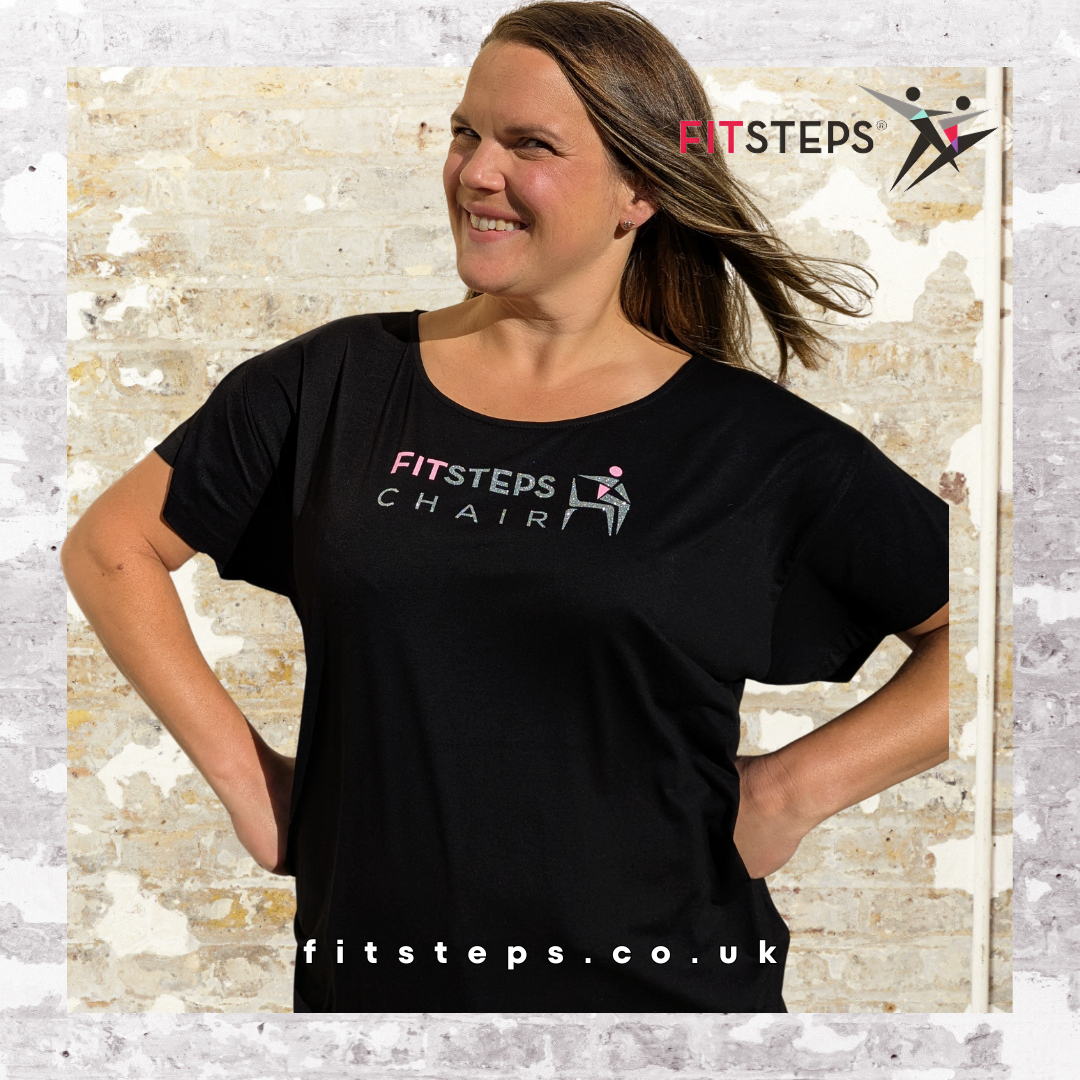 FitSteps CHAIR Scoop Neck Tee