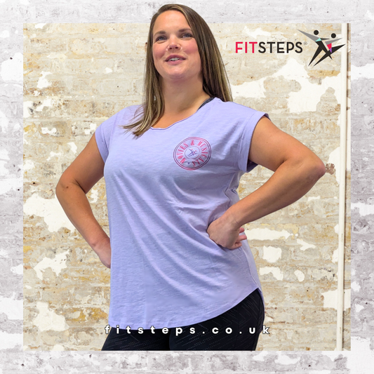 Movies & Musicals Capped Sleeve Tee - Lilac