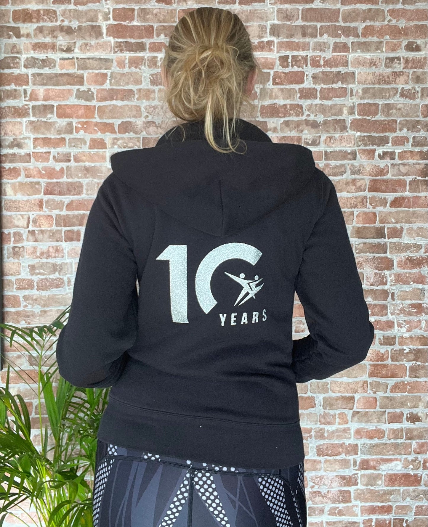 FitSteps Women's 10 Years of YOU Zip Front Premium Hoodie