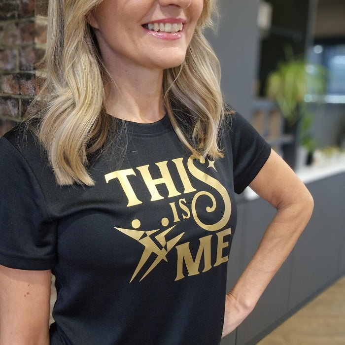 **Event Special**This Is Me Dry Fit T-Shirt Black