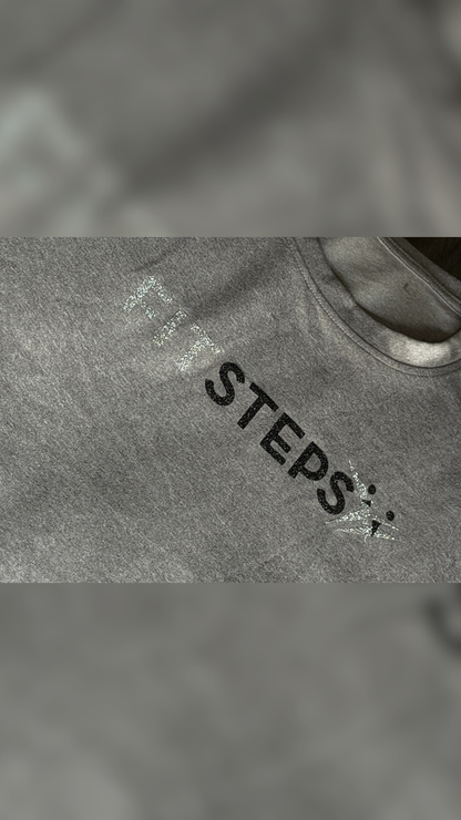 Mens FitSteps Dri Fit Tee (Silver)