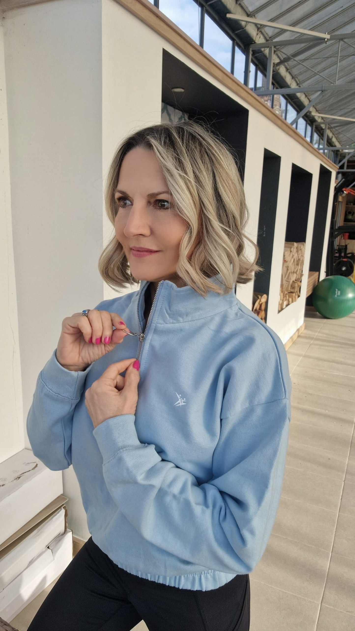 FitSteps Cropped ¼ zip