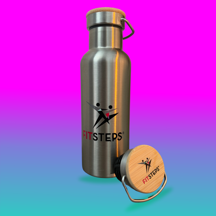 Stainless Steel FitSteps Water Bottle