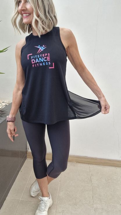 FitSteps ICONIC Long Open Back Vest