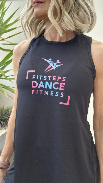 FitSteps ICONIC Long Open Back Vest