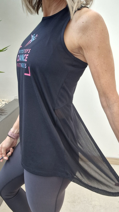 FitSteps ICONIC Long Open Back Vest