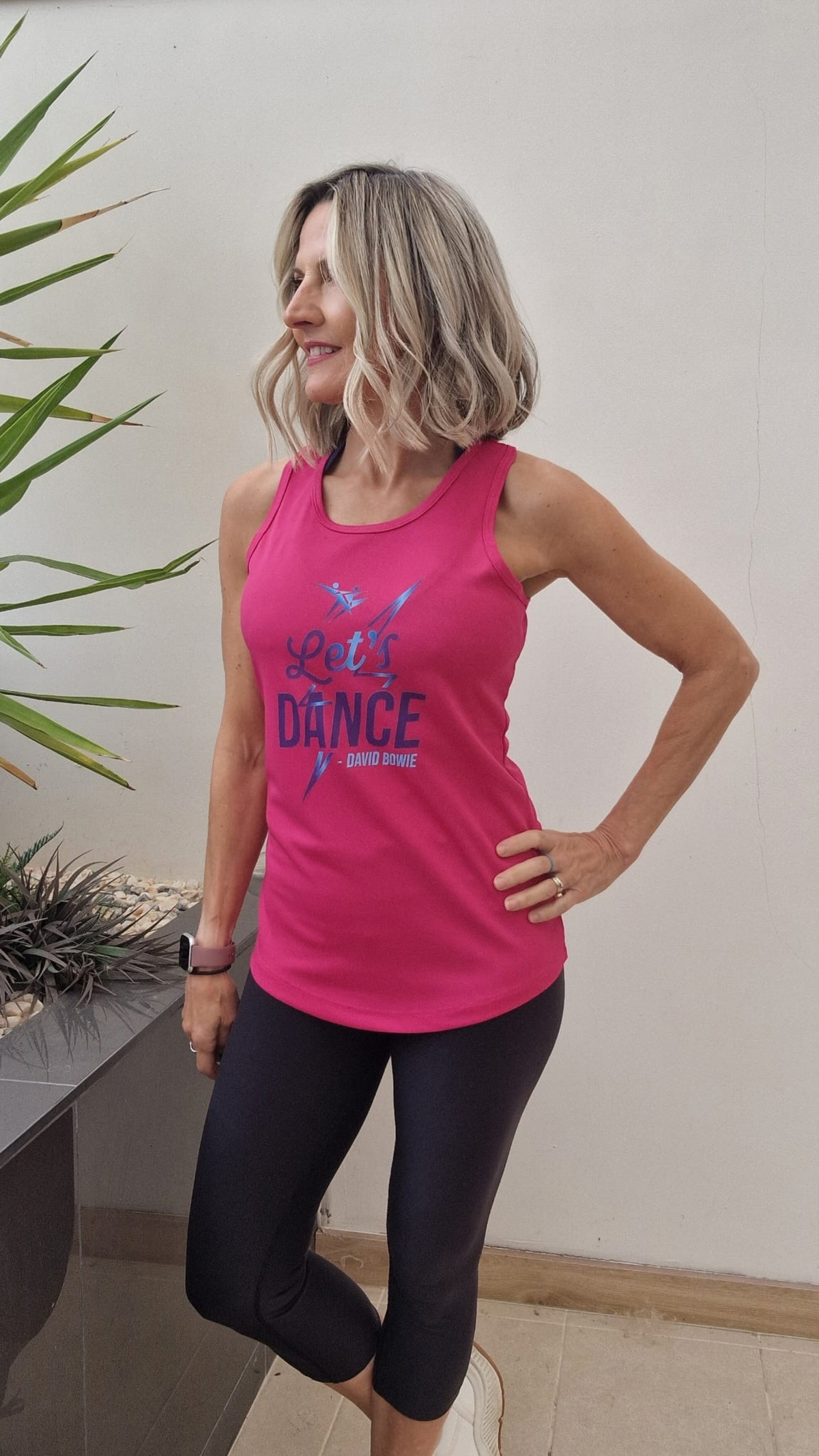 FitSteps ICONIC Pink Racer Back Vest
