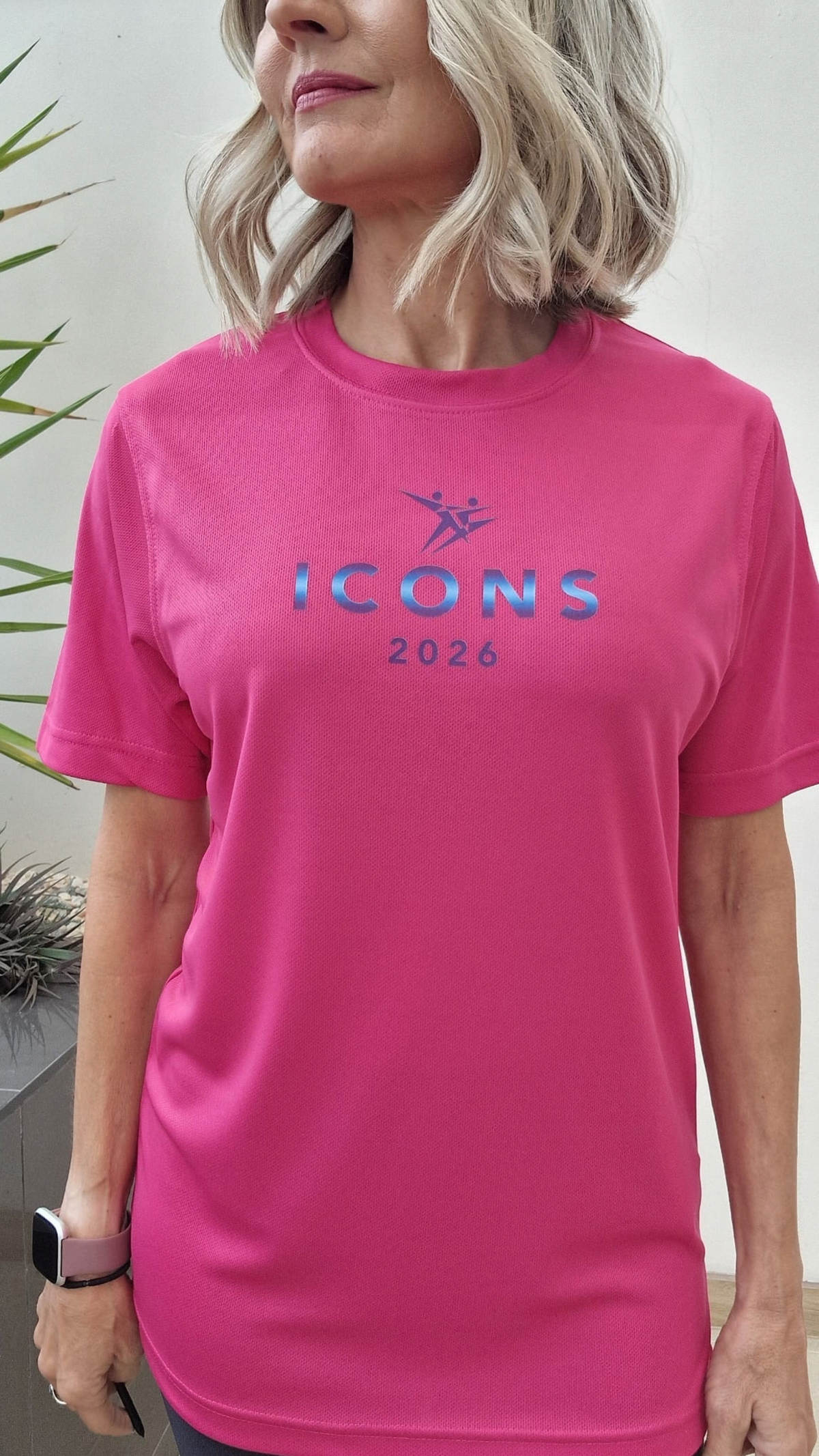 FitSteps ICONIC Pink Tee