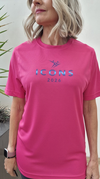 FitSteps ICONIC Pink Tee