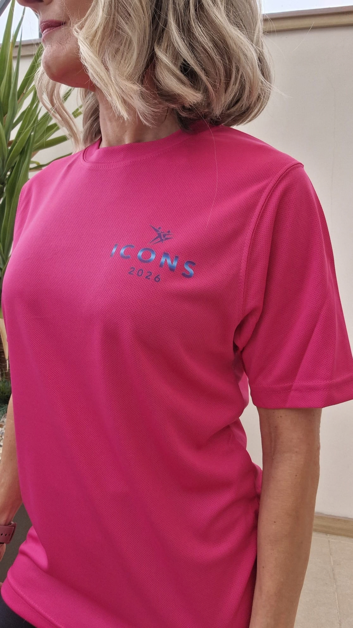 FitSteps ICONIC Pink Tee