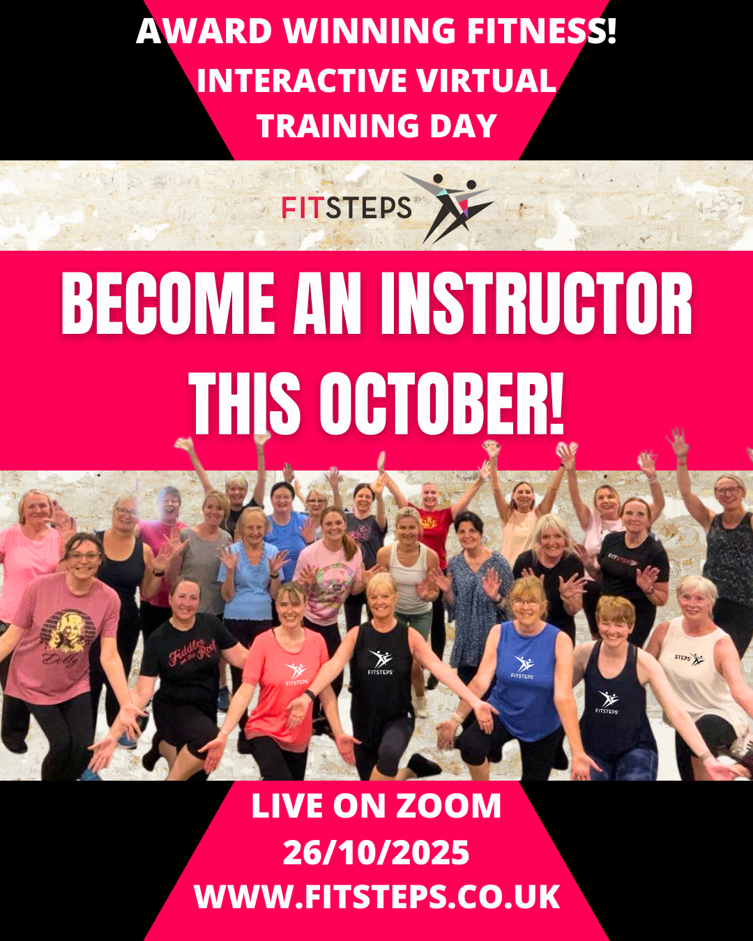 FitSteps Interactive Virtual Training Day October 26th 2025