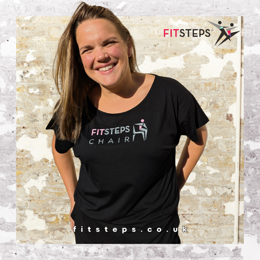 FitSteps CHAIR Scoop Neck Tee