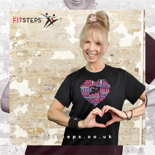 FitSteps Heart Range Dry Fit T-Shirt (unisex)