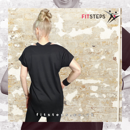 FitSteps Heart Range Scoop Neck Tee