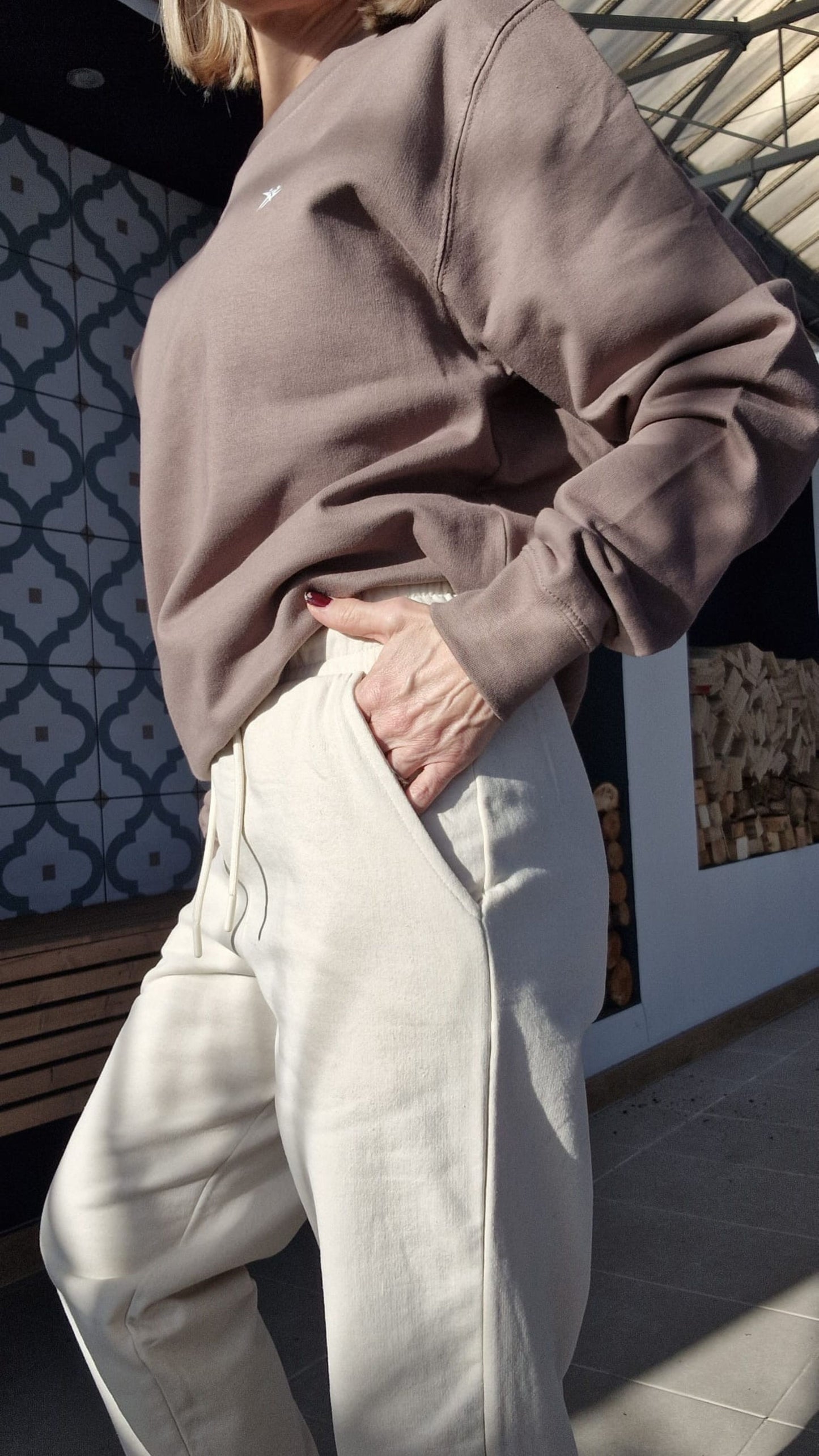 FitSteps Cuffed Joggers (Stone)