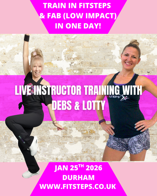LIVE FitSteps Instructor Training Day - Durham - Sunday 25th January 2026