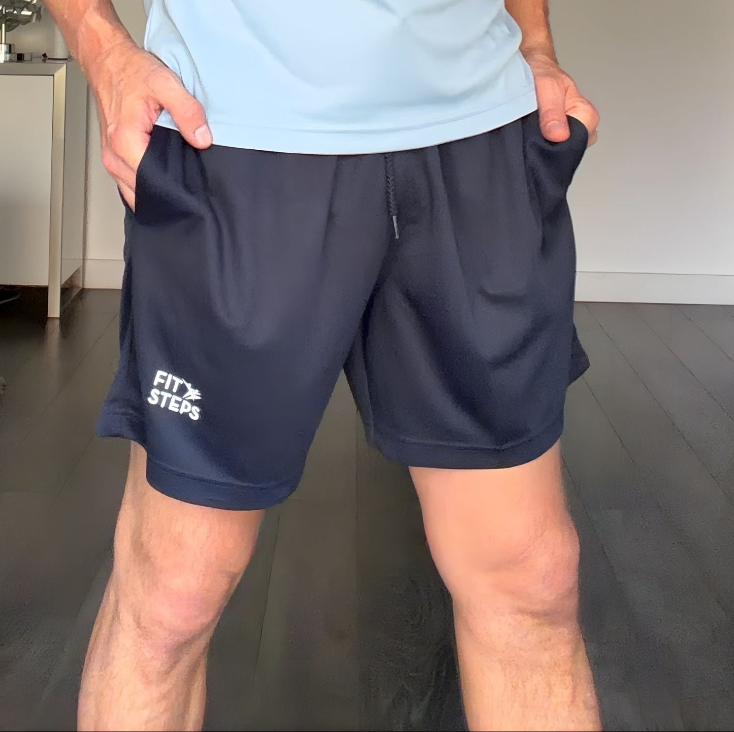 Men's FitSteps Navy Shorts